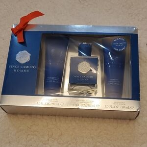 Vince Camuto Homme Blue Body Wash Set